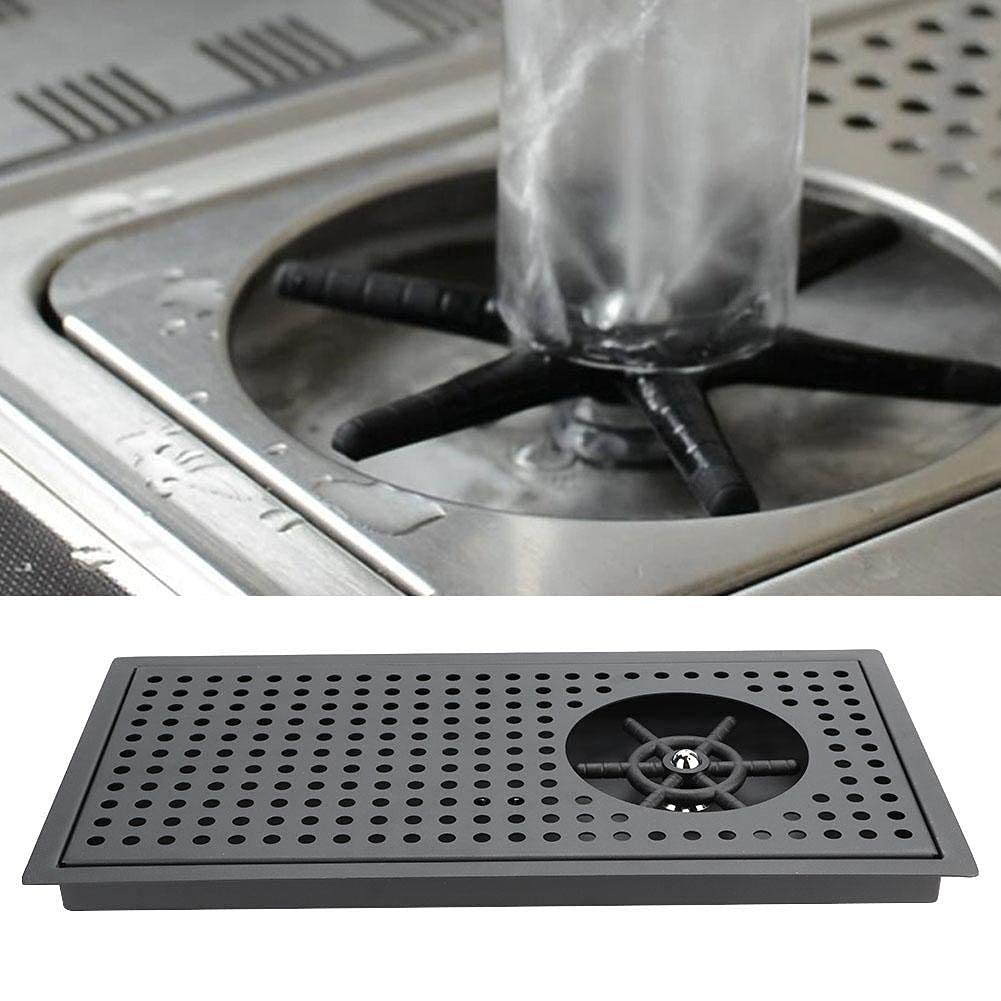 Rince-Verre En Verre, Nettoyeur De Gobelet Automatique Inoxydable Avec Rinçage De Gobelet à Jet Latéral, Simple à Utiliser, Pour Bière Lait Thé Tasse
