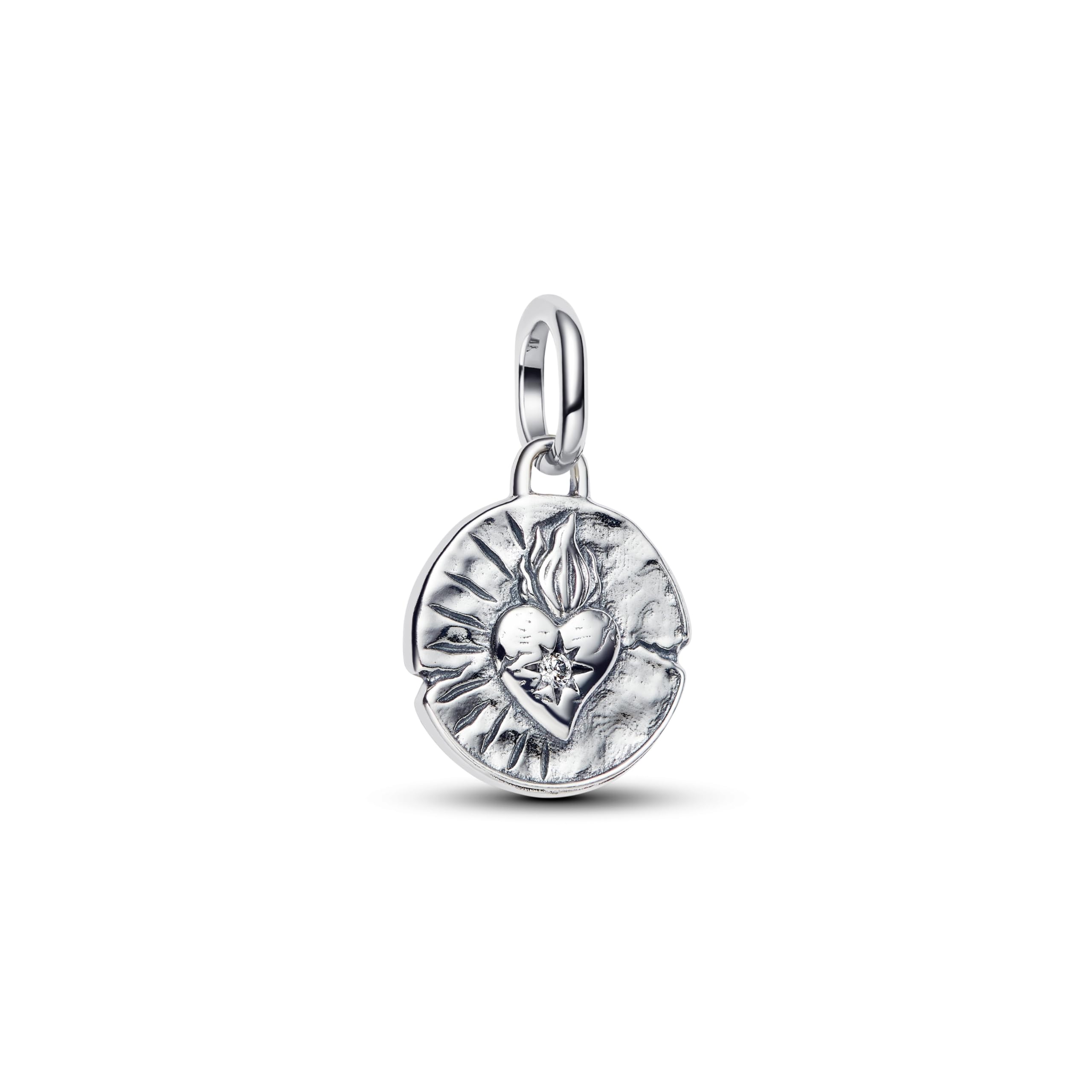 Pandora ME 793975C01 Breloque médaillon en Forme de cœur en Argent Sterling avec zircone
