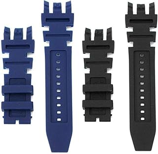 Invicta Subaqua Analogue Reserve Watch Strap Replacement Silicone Rubber Watch Strap Buckle Accessories for Watches Length