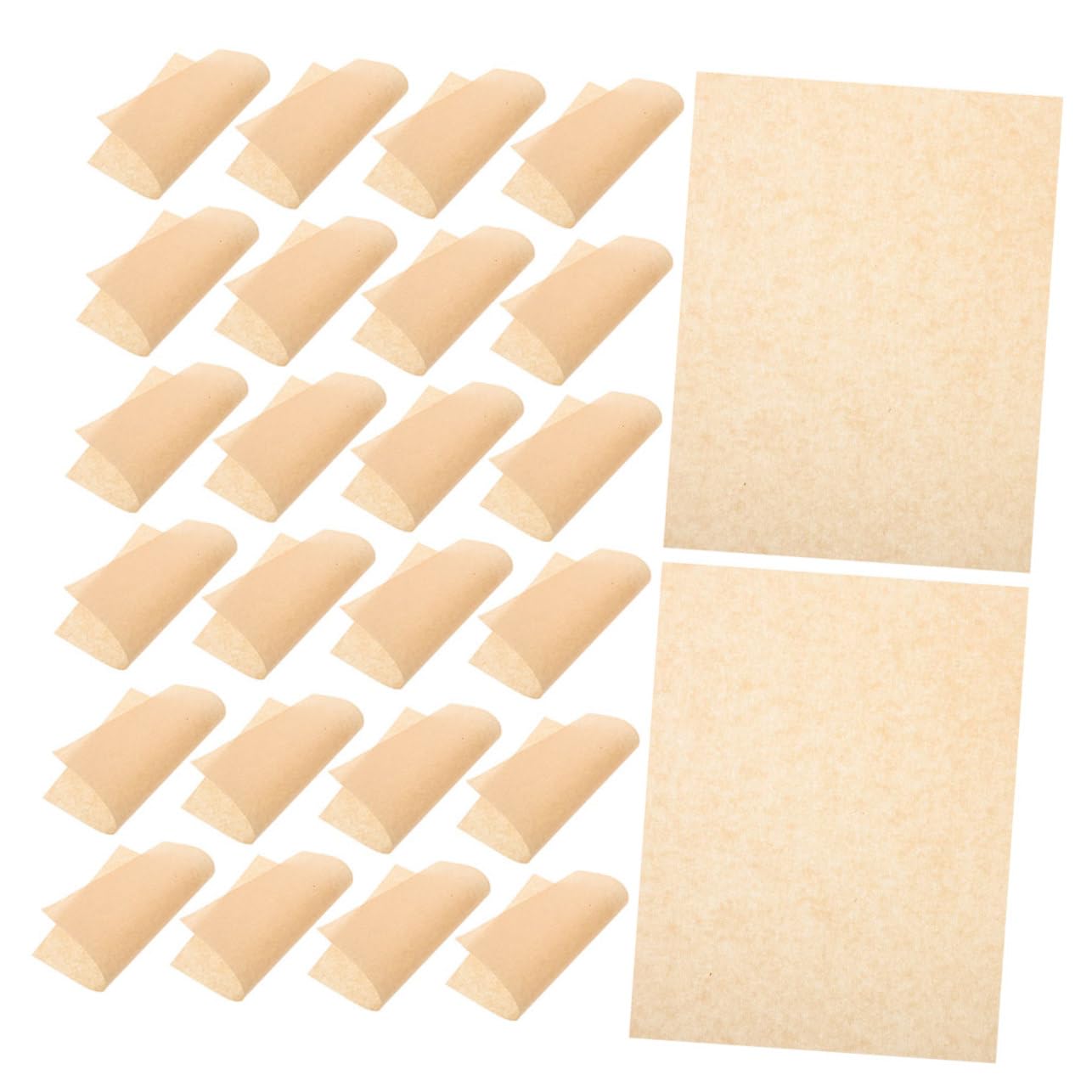 Didiseaon 500 Pièces Papier Absorbant Graisse Épais Feuilles Huile Pour Cuisson Pâtisserie Bbq Et Friture Papier Cuisson Pour Cuisine Santé