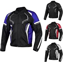 Motorcycle Jacket for Men & Women All Season Hi Viz Armored Safe Riding Enduro Dual Sport Motorbike Adventure Touring Jacket