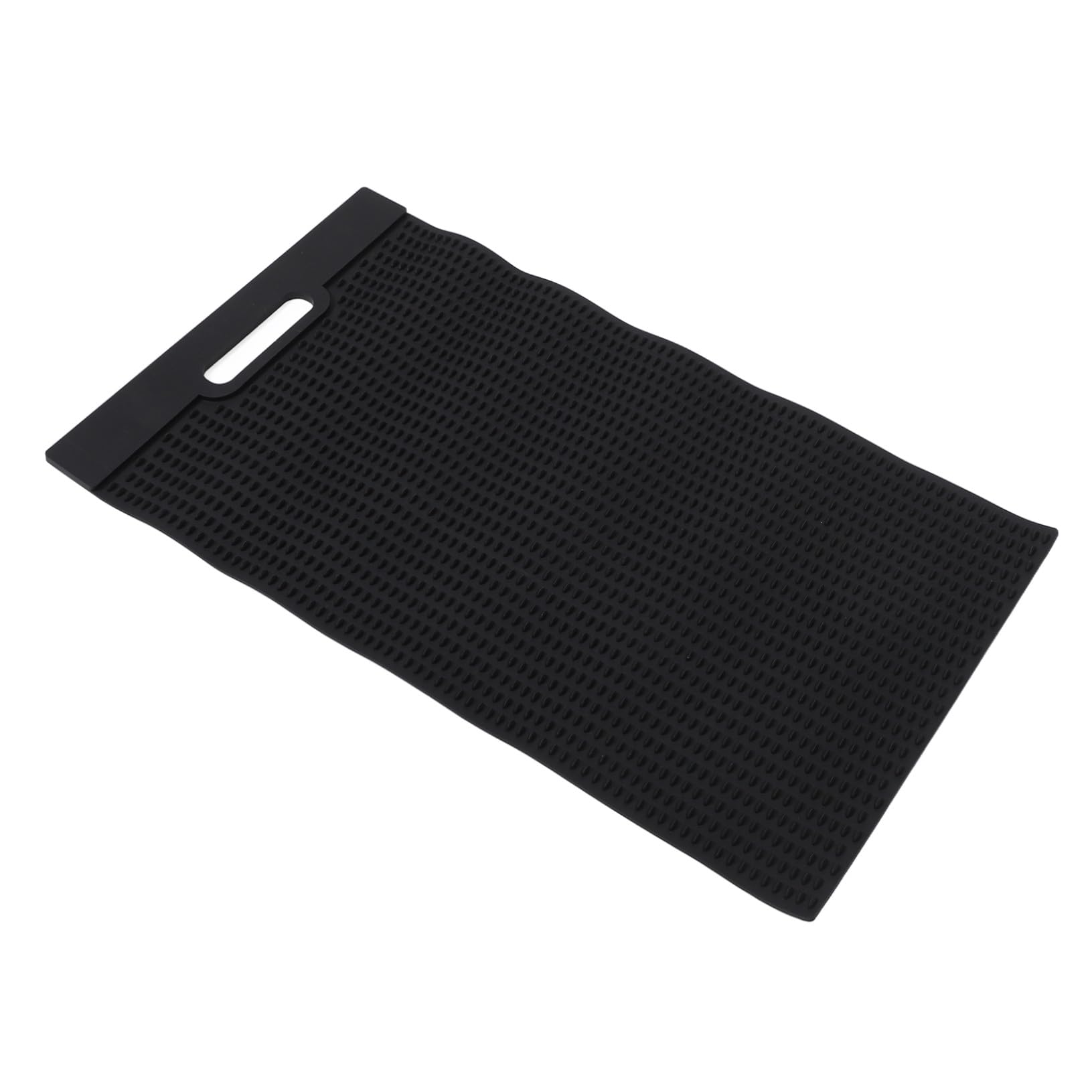 Pvc Fischmatte Antirutsch Küchenmatte Fischputzbrett Entwässerungsmatte Fischfiletunterlage Klein Schwarz Langlebig Vielseitig Für Fischreinigung Und Filetieren