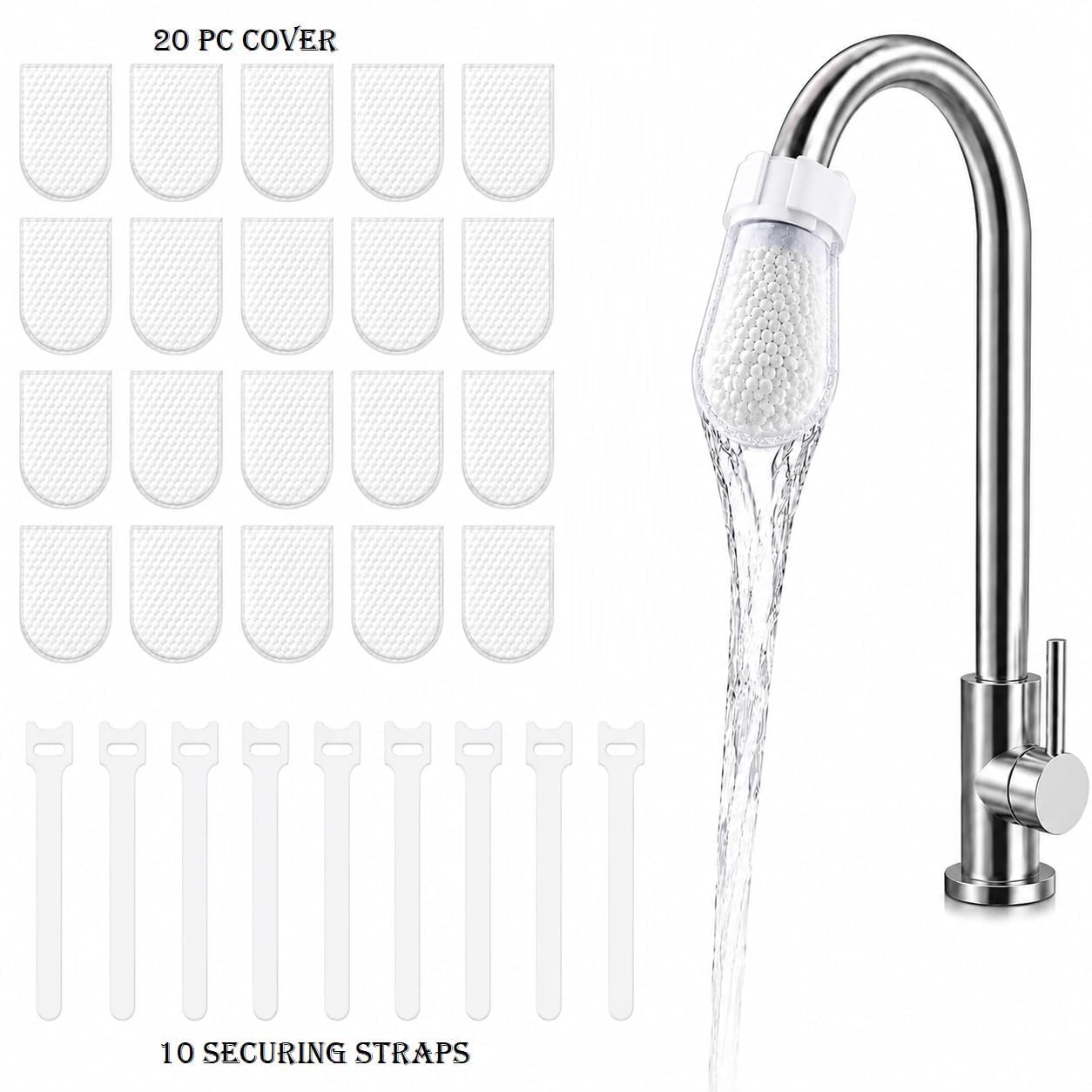 Faucet Filter Cotton Packs - Cleaner Water! -2
