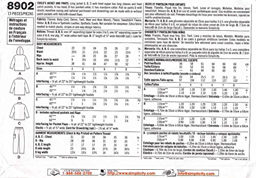 Simplicit 8902 Taille A 3 8 créez votre garde-robe décontractée chic - 2