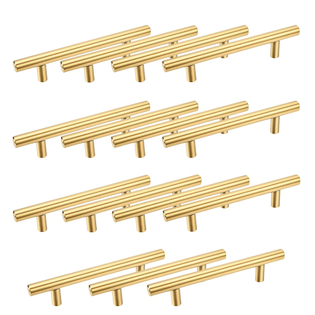 Buy 15 Pack T Bar Pulls 96mm Hole Center Kitchen Cupboard