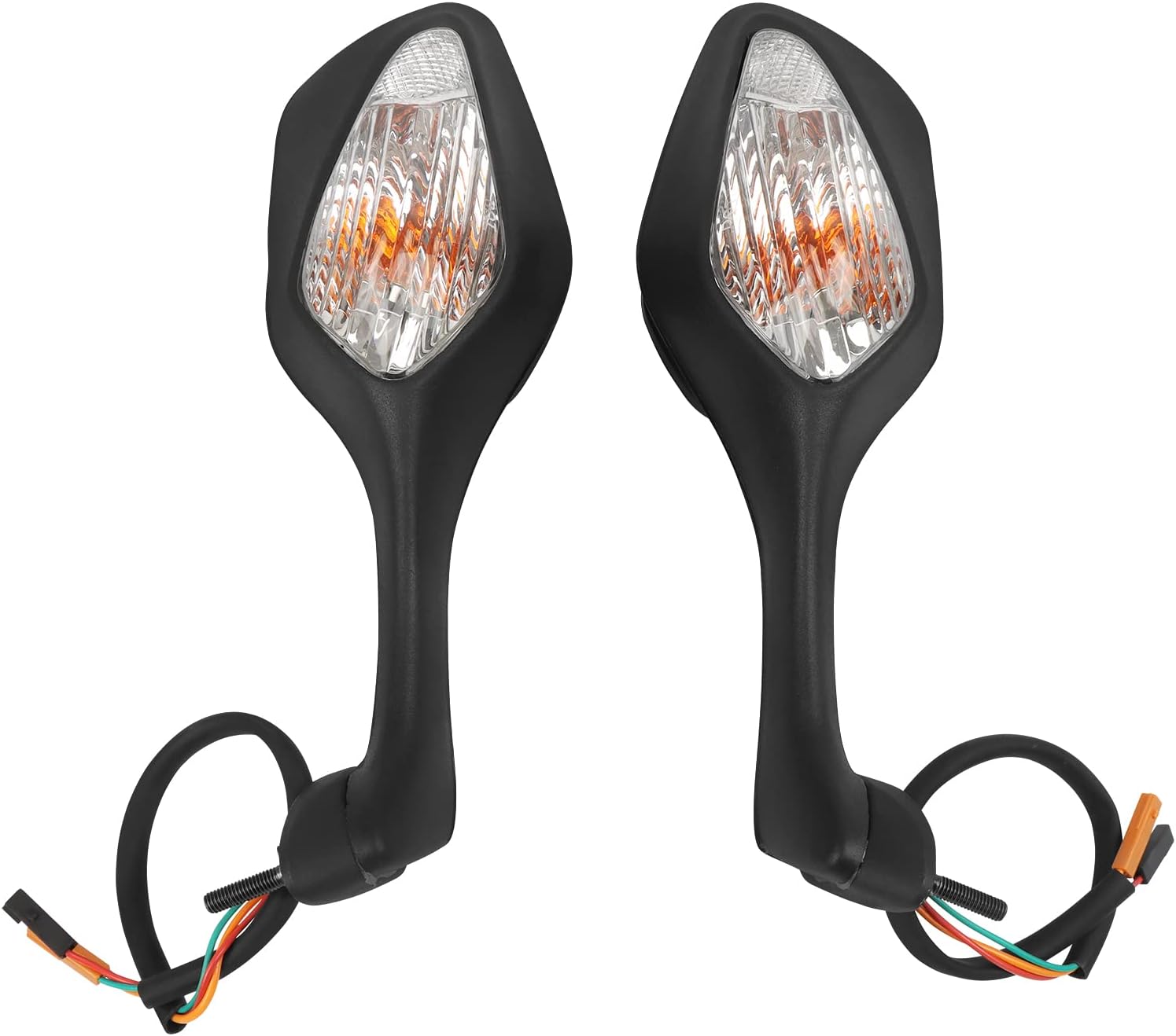 Worldmotop Offroad Rear View Side Mirror Adjustable Motorcycle Side Rearview Mirrors Replacement for Honda CBR1000RR CBR 1000RR 2008-2014