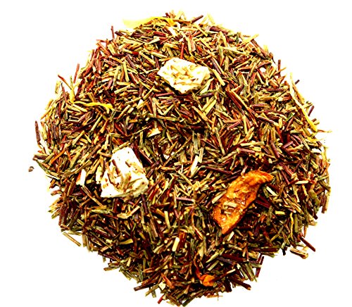 Nelson's Tea - Most Popular Caffeine Free Tea Sampler - Caramel Apple, Glass Slipper, Peach Dream, Really Root Beer, Strawberry Orange Peach - Sample Sizes #TOP3