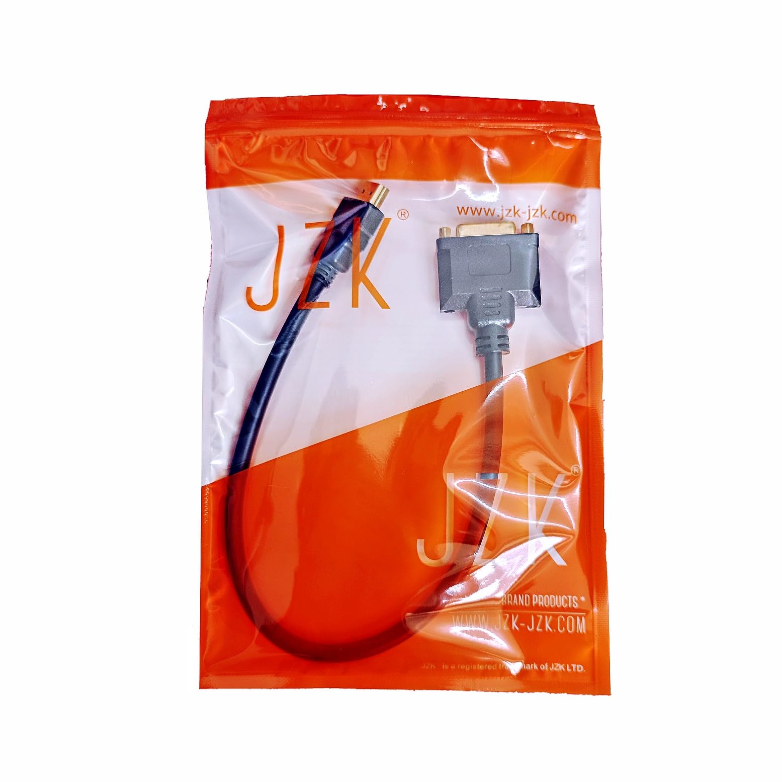 JZK adaptateur câble DVI vers HDMI bidirectionnel HDMI mâle vers DVI femelle 24+5 Full HD 1080p