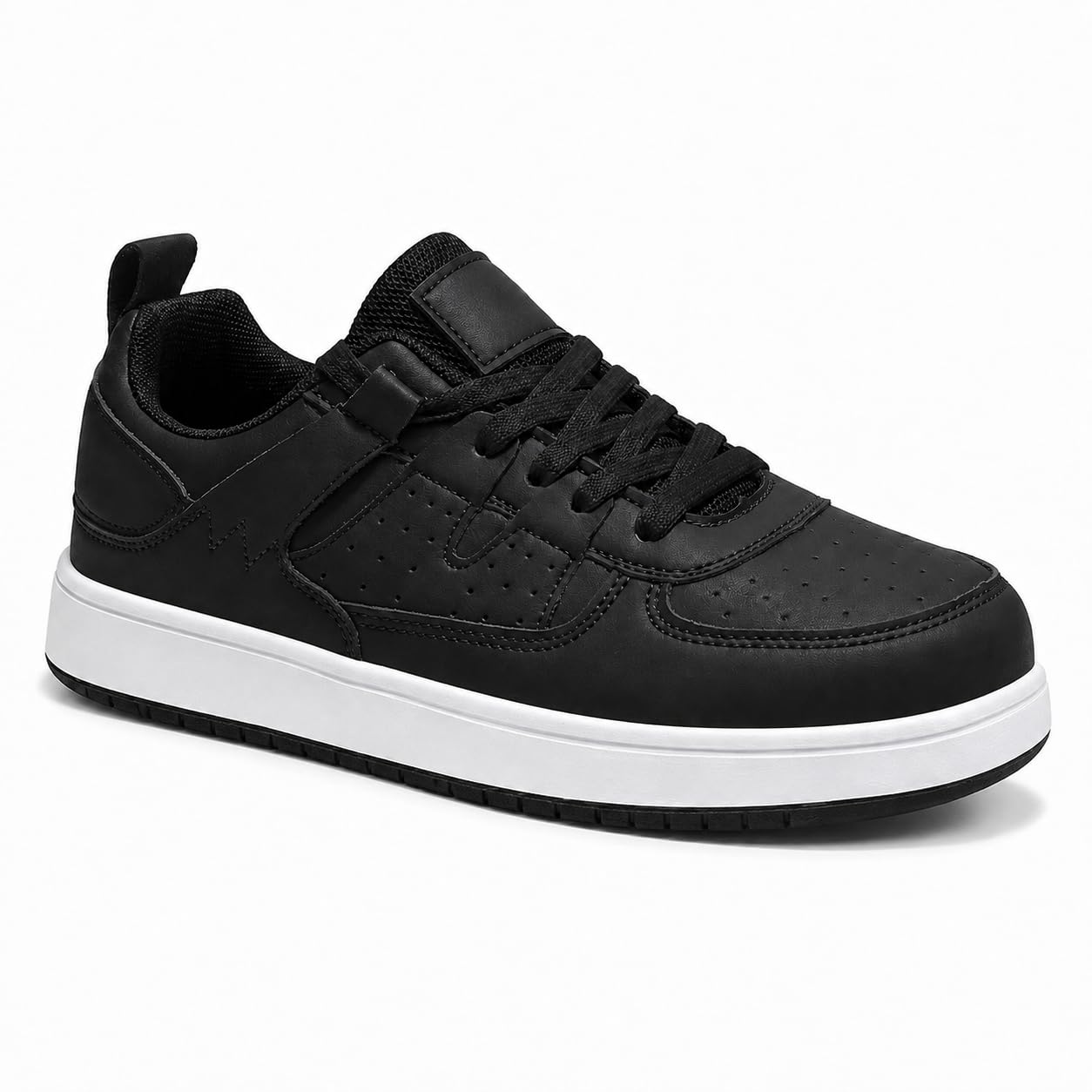 layasa Men Sneaker Casual Comfort Shoes Black