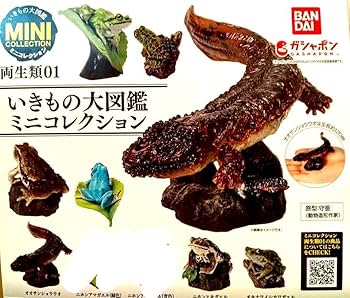 Amazon.co.jp: いきもの大図鑑 ミニコレクション 両生類 01 3種