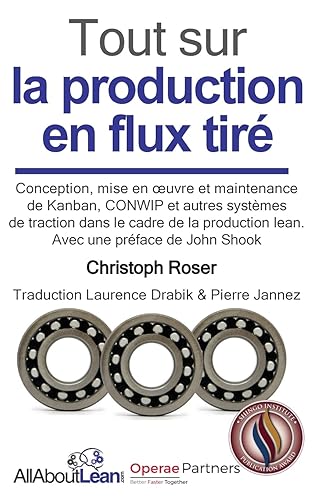 Tout sur la production en flux tiré: Conception, mise en œuvre et maintenance du Kanban, CONWIP et autres systèmes de traction dans le cadre de la production lean.