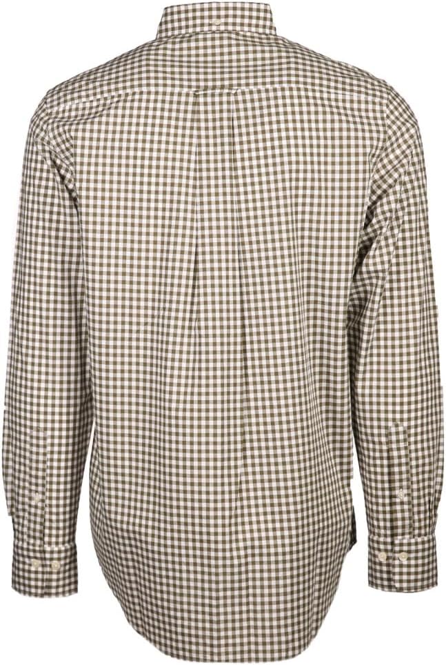 Chemise Manches Courtes GANT Regular Poplin Gingham – Vichy, Popeline, Coupe Regular Homme