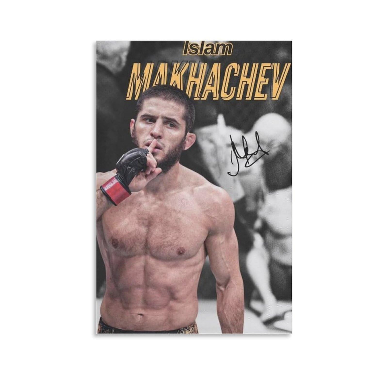 FCOIN Islam Makhachev Canvas Poster Canvas Art Poster And Wall Art Picture Print Modern Family Decor Posters 20x30inch(50x75cm)