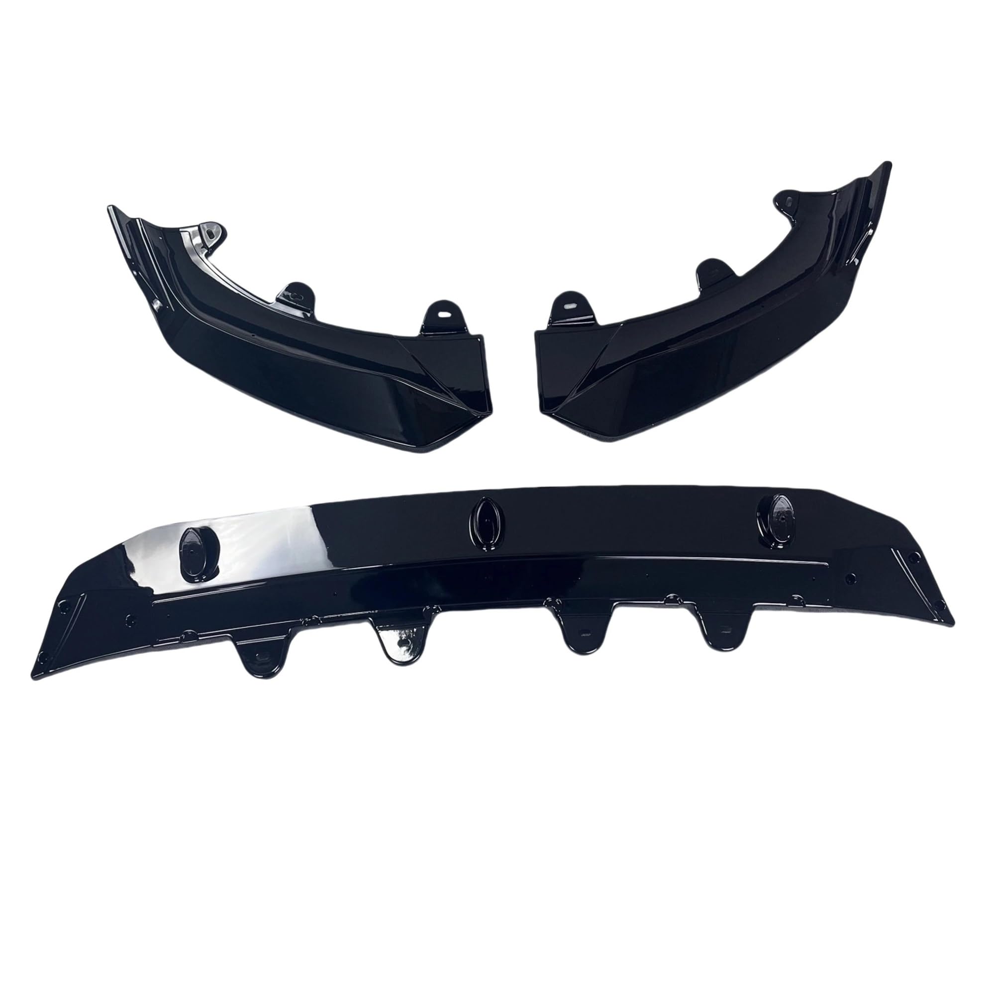 Spoiler paraurti anteriore Per X3 G01 Per XDrive25i Per XDrive30i M40i 2022-2024 – Splitter Sottoparaurti Anteriore Stile MP Nero Lucido