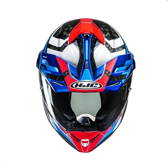 HJC RPHA 60 Dakar Motorcycle Helmet with HJ-47 Pinlock Visor, DOT Approved (MC21, Medium)