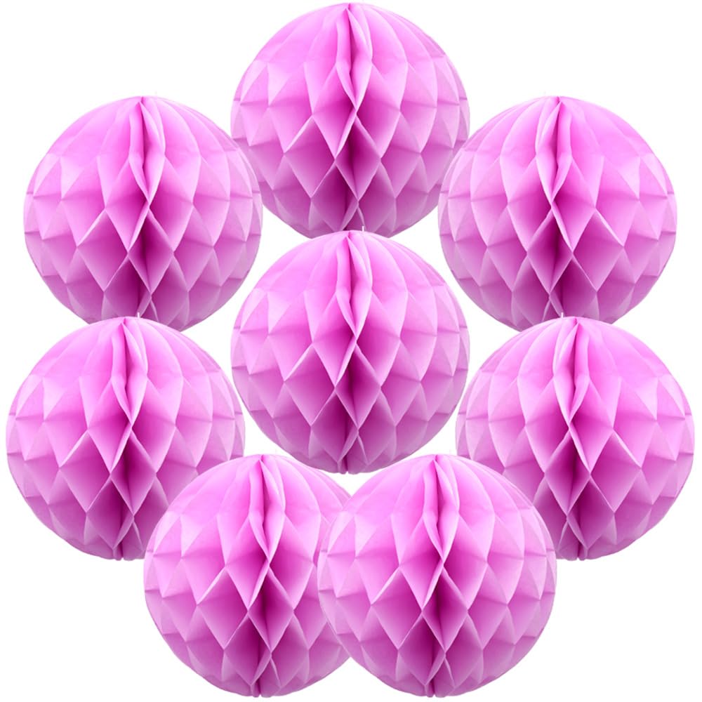 Yosawo 12 Stück Seidenpapier Pompoms Dekorpapier Blumenpusch