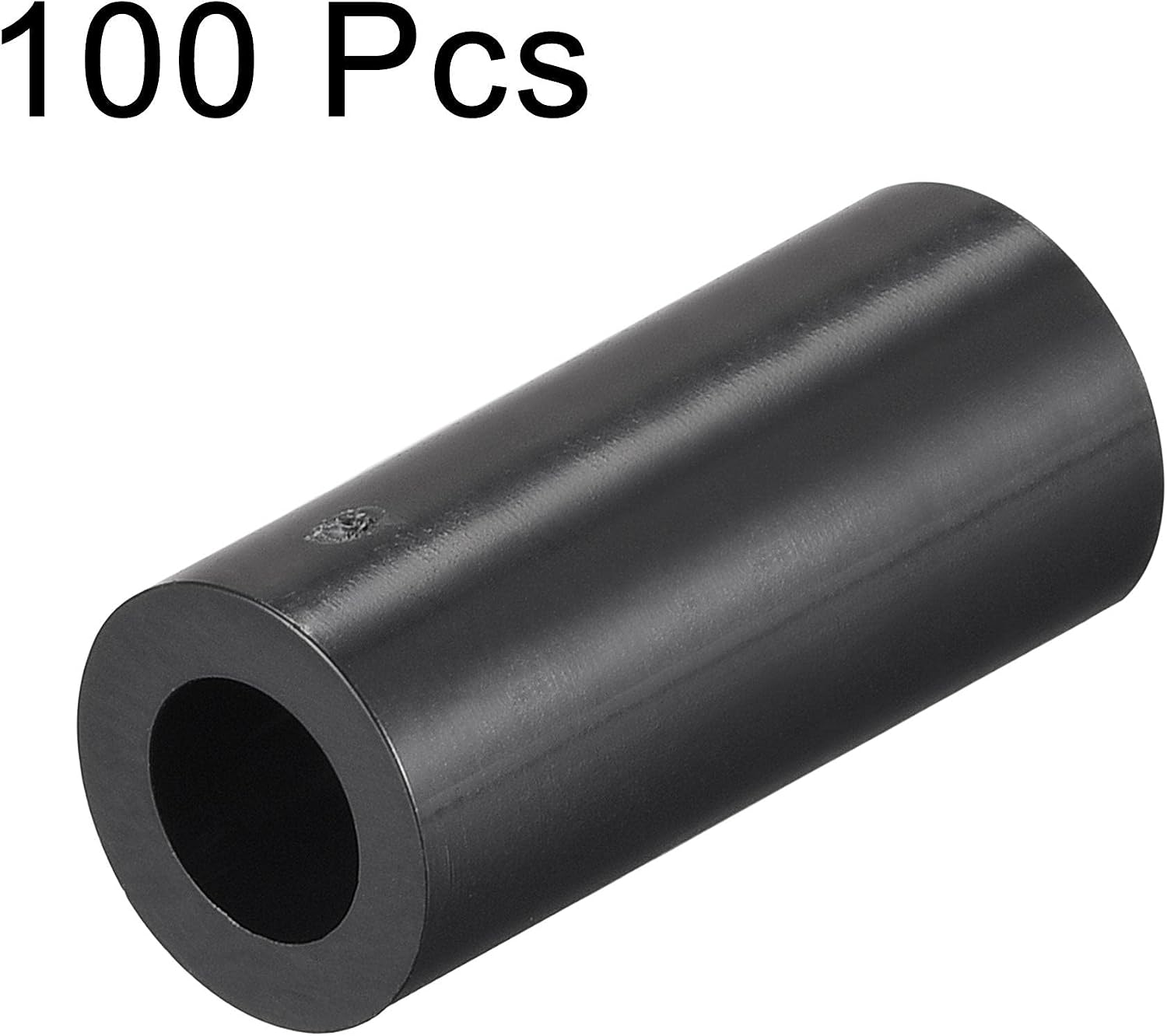 sourcing map ABS Round Spacer Washer ID 4.2mm OD 7mm L 20mm Plastic Standoff for 3D Printer TV Wall Mounting Electrical Outlet - Image 4