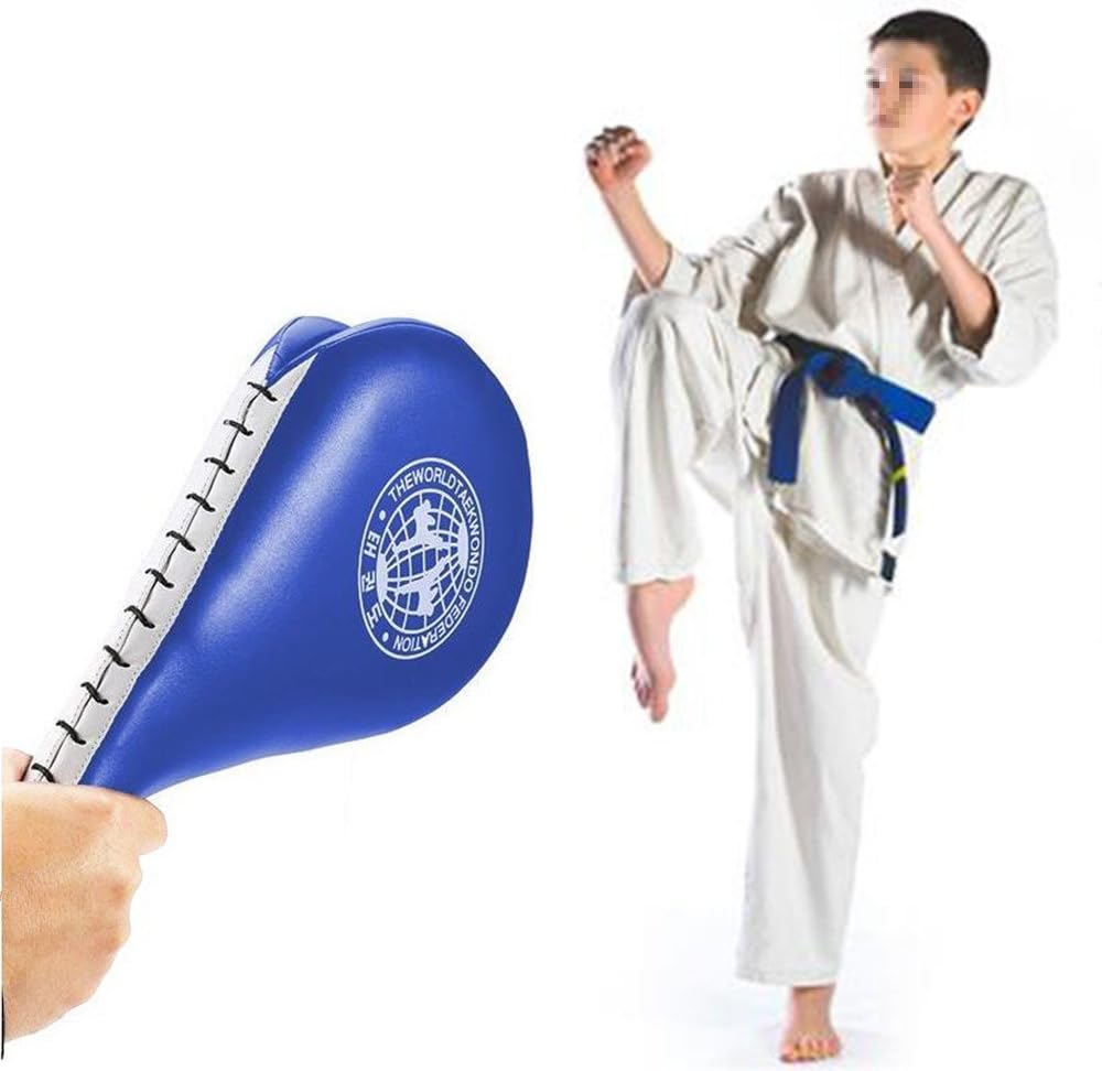 BREADEEP Taekwondo Kick Pads, Durable Kicking Target Pads for TKD Karate Martial Arts Strike Training