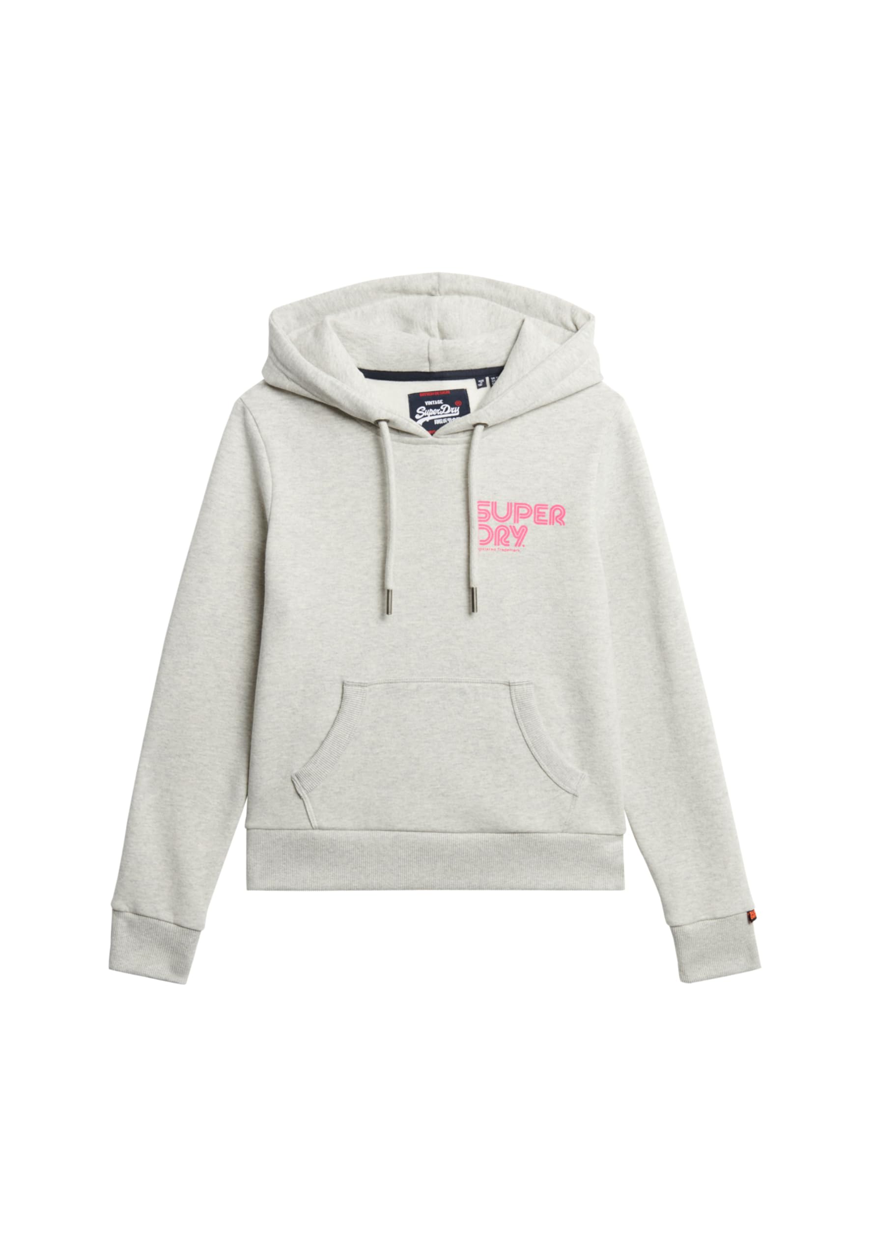 Superdry Damska neonowa bluza z kapturem