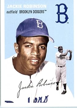 Amazon.com: Jackie Robinson baseball card (Brooklyn Dodgers