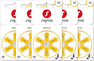 Signia Hearing Aid Batteries- Size 10- Pack of 30 Batteries- Hearstore.in Price In India