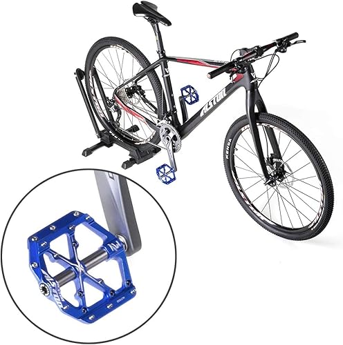 Miniatura 5 de Alston Road Bike Pedals Mountain Bike Pedals Non-Slip Lightweight Cycling Pedals Platform Aluminum Alloy Bicycle Pedal 916 Fits Most MTB BMX Road