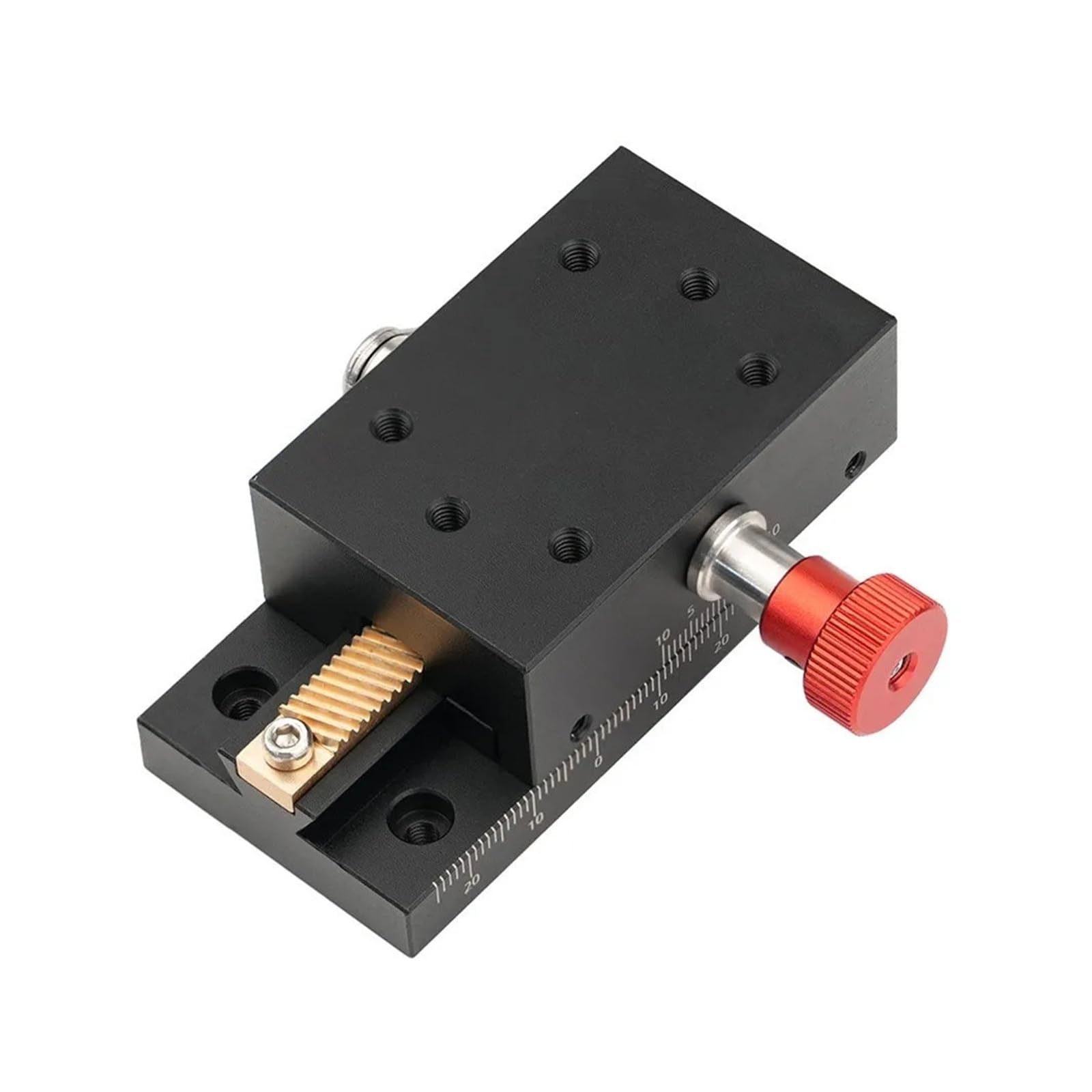 Guida a coda di rondine dell'asse X Piattaforma lineare manuale ad alta frequenza Piattaforma di regolazione dello spostamento di precisione da viaggio da 40 mm for laboratorio