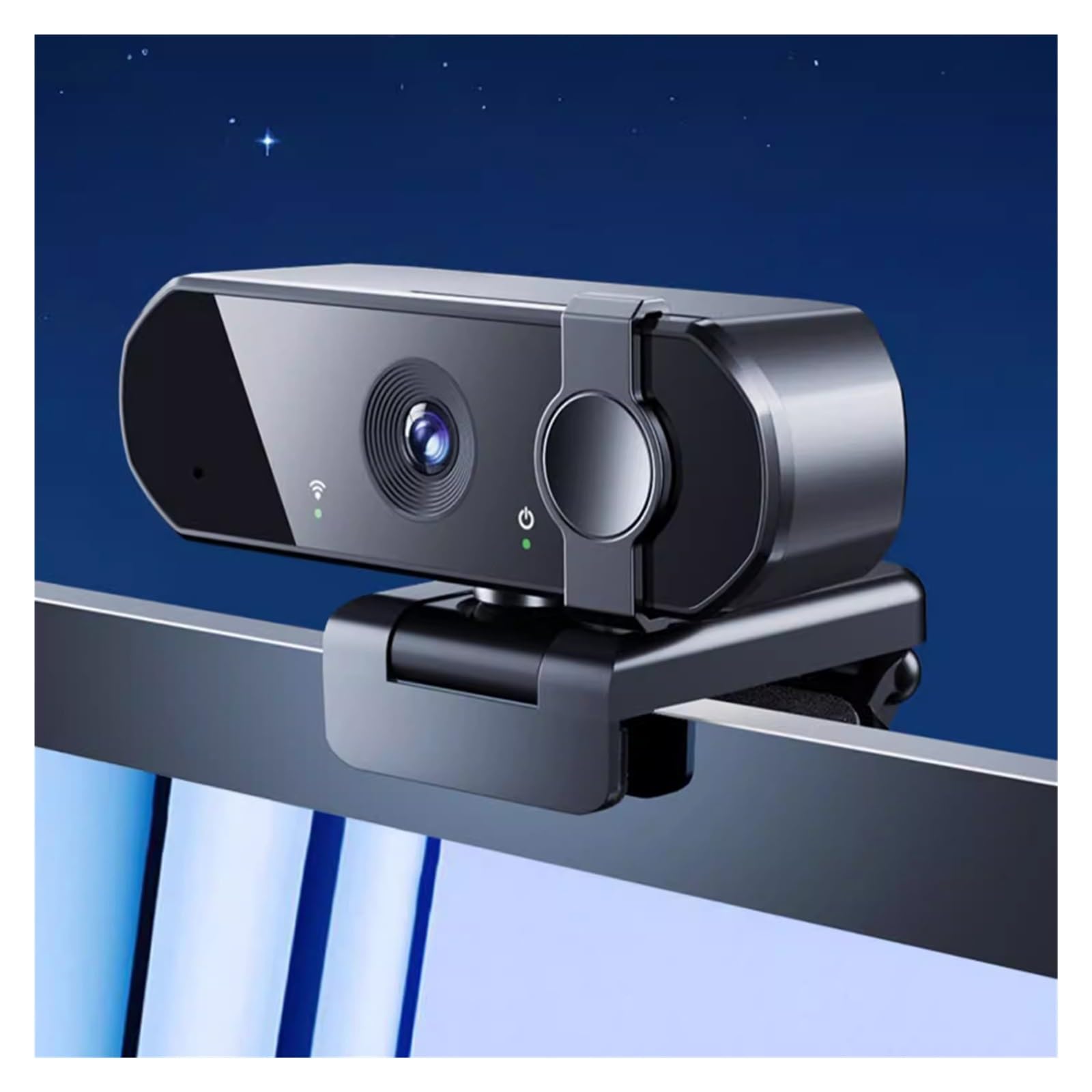 WIGSELBL 1080P HD Webcam Video Conference Camera with Microphone,Noise Cancellation,Privacy Cover,Wide-Angle Lens,Plug & Play USB Webcam for Laptop(1080P)-image-27
