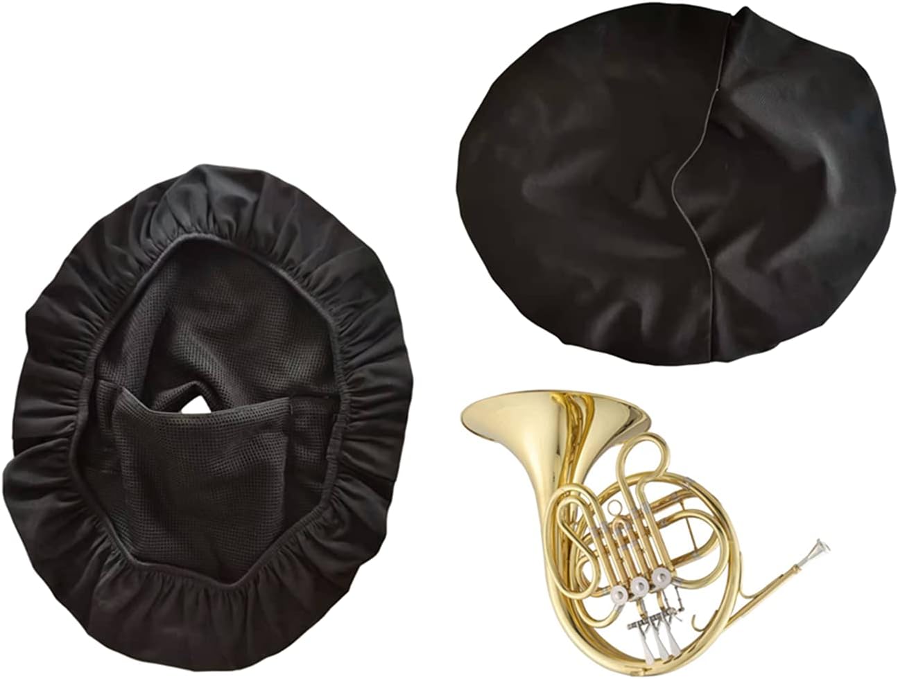 KYT Music Double-Layer Instrument Bell Cover 12''with hole,Washable and Reusable,Ideal for French Horn : Musical Instruments