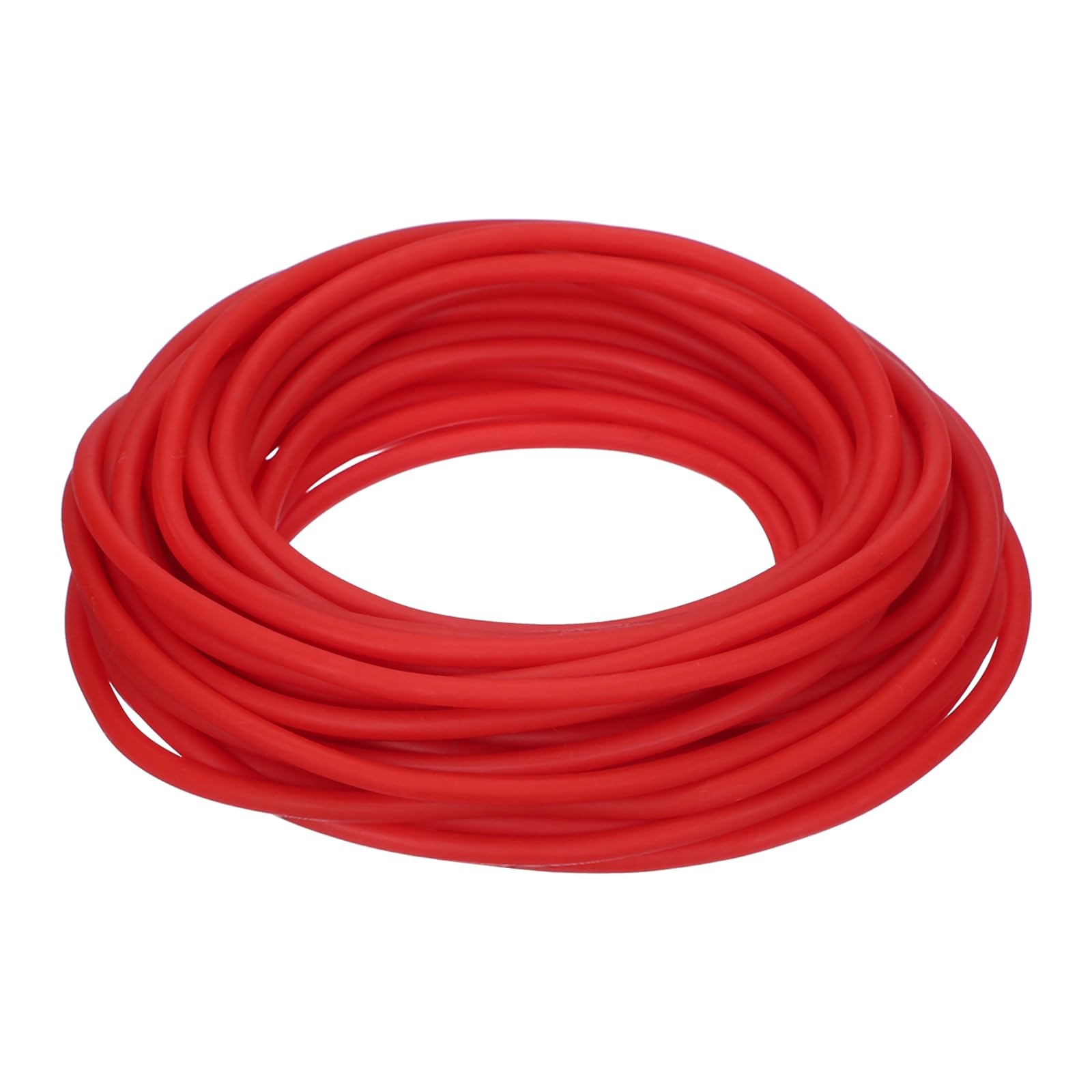 YELARXI Natural Latex Rubber Band, 32.8 ft Slingshots Replacement Bands 0.16"x0.08"(ODxID) Heavy Pull Tube Elastic Rubber Bands for Adults Outdoor Hunting Shooting Games (Red)
