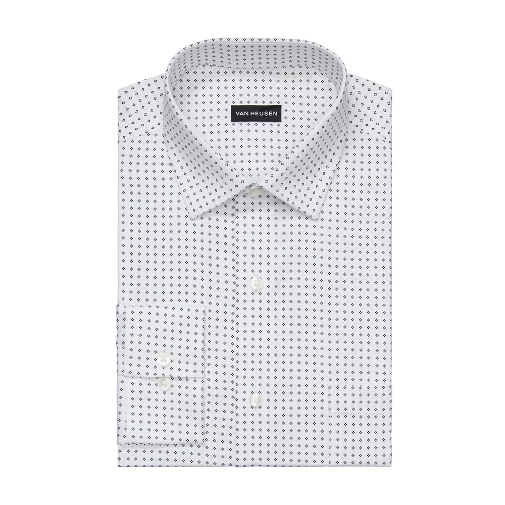 Van Heusen Camicia Regular Fit Ultra Rughe Flex Collar Stretch Camicia Elegante Uomo (Pacco da 1)