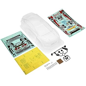 タミヤ　1/10 WRX STI NBRチャレンジ　軽量ボディパーツセット 当店オリジナル塗装済みボディ タミヤ 1/10 SUBARU WRX STI NBR