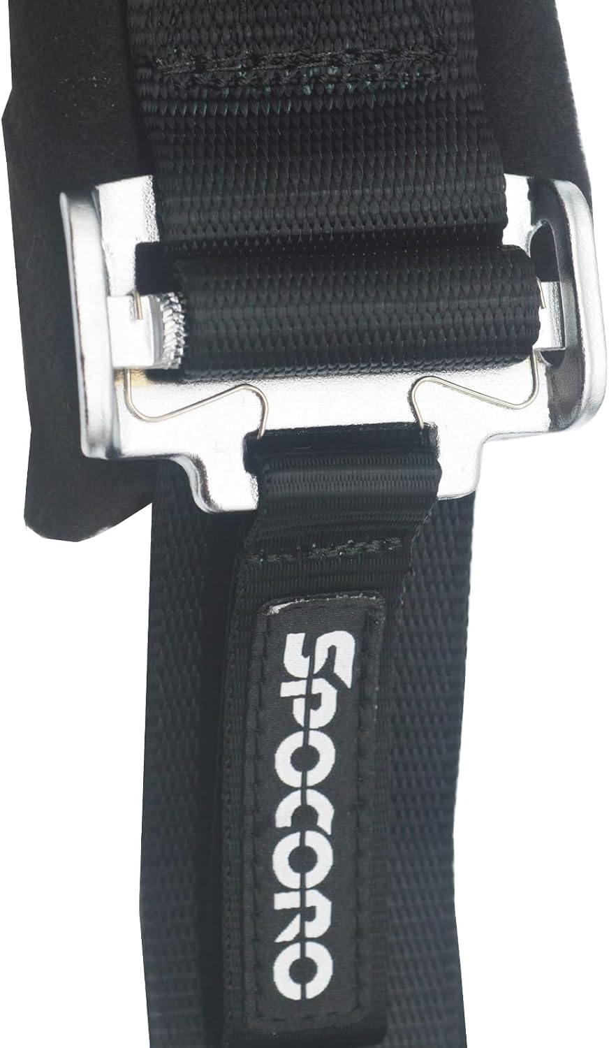 4 Point Harness Pair with 2 Inch Shouder Pads Compatible for UTV, RZR, SXS, Go Kart, Sim Racing Rig, Off Road Only, Black