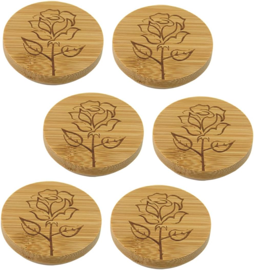 6pcs Yogurt Jar Lids with Silicone Seal, 67x18mm Glass Pudding Jar Covers for Home Canning and Kitchen Storage
