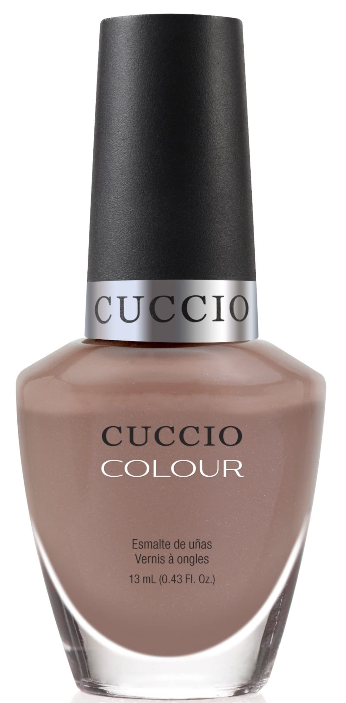 Cuccio Nude-A-Tude | Nude Nail Polish Nail Paint | 13ml | Long Lasting, Glossy, Vegan | Paraben Free | No Yellowing | FREE from Harmful Chemicals - Medium Tan with Pink Shimmer-image-24