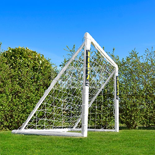 Net World Sports Forza Backyard Soccer Goals [5 Sizes] | Ultimate Pvc Home Soccer Goal Posts | Soccer Nets For Backyard | Portable Soccer Goals & Soccer Goal Net (8Ft X 6Ft) #TOP7