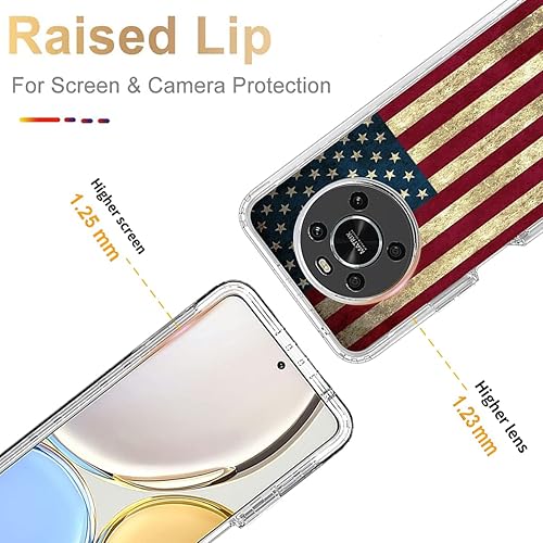 Miniatura 2 de Funda para Honor X9 (4G/5G)/Honor X30/Honor Magic4 Lite, ANY-NX1 con protector de pantalla de vidrio templado, funda protectora de cuerpo completo