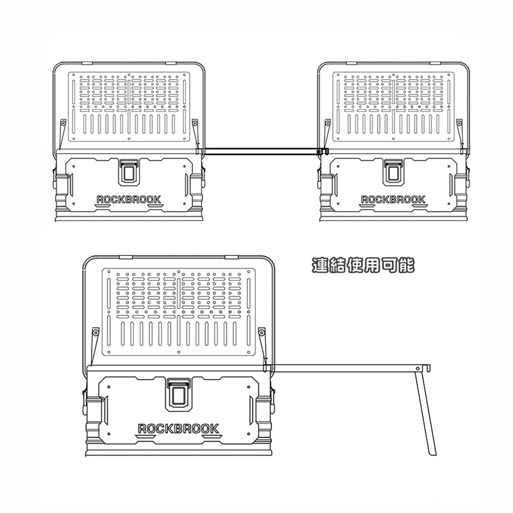 Amazon.co.jp: Trois anges 新企画 Rockbrook アルミニウム
