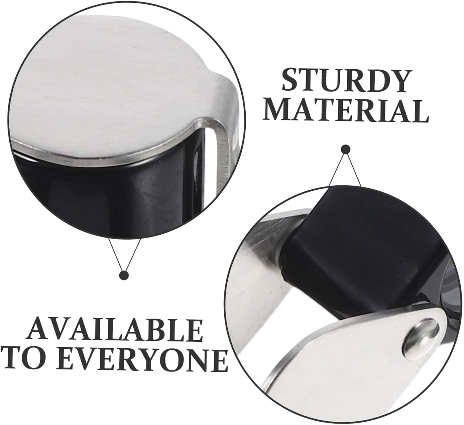 Artibetter Jewelry Magnifier Foldable Loupe for Stamps Coins Geology Sturdy Frame