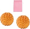 Thoughtful Acupressures Ball Wood Spikes Massage Ball Promoting Health Wellness Texture Suitable for Lover Present Compact Acupressures Portable Massage Suitable for Home Travel Use to Fatigue