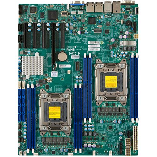 SUPERMICRO X9DRD-iF - Motherboard - extended ATX - LGA2011 Socket - 2 CPUs supported - C602-2 x Gigabit LAN - onboard graphics