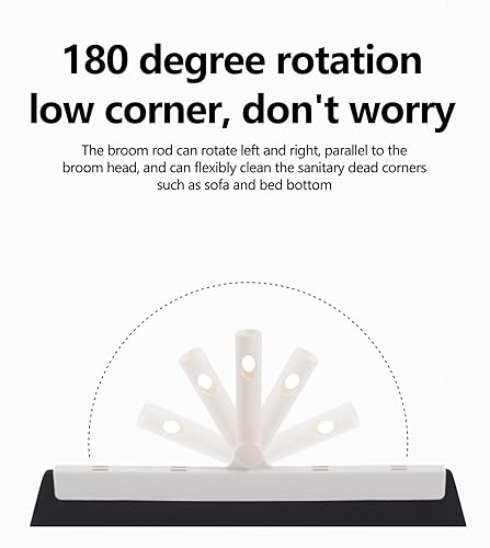 Miniatura 3 de Limpiaparabrisas, escoba escoba, limpiaparabrisas de baño de silicona de plástico, escoba de mano para el hogar y la cocina, mango de acero