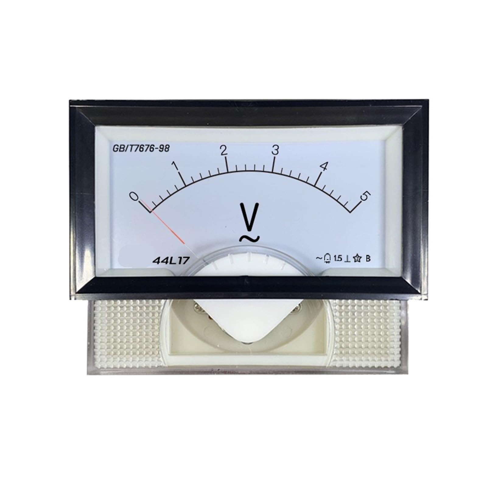 Voltímetro de CA 44L17-V 250v/300V/450V/600V Voltímetro de CA Puntero 44l23 60 * 108(AC 150V)