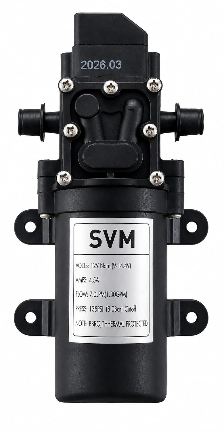 FIYANS SPRAY 12V 135 PSI Water Pump - Image 1