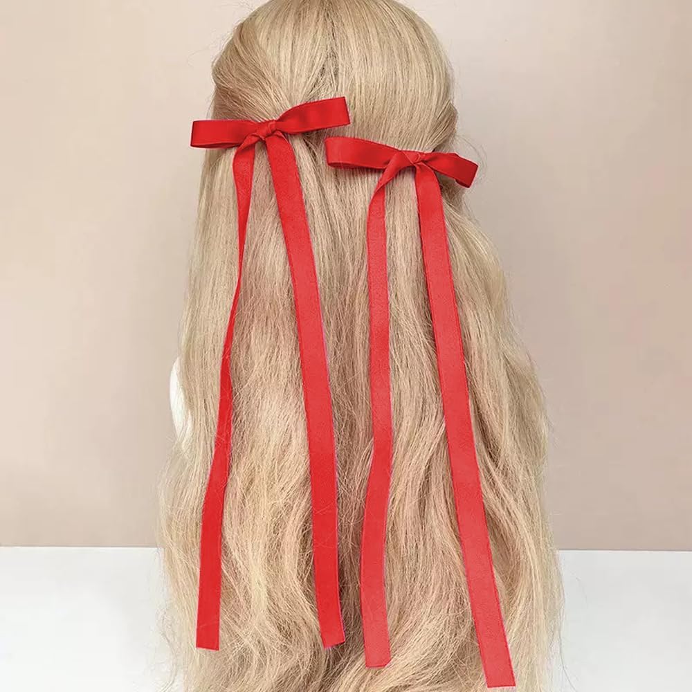 YELLOWPEACH Wishbone Star Neckalce Bracelets Set Tour Merch Bow Hair Clip for Fans Gift - Image 5