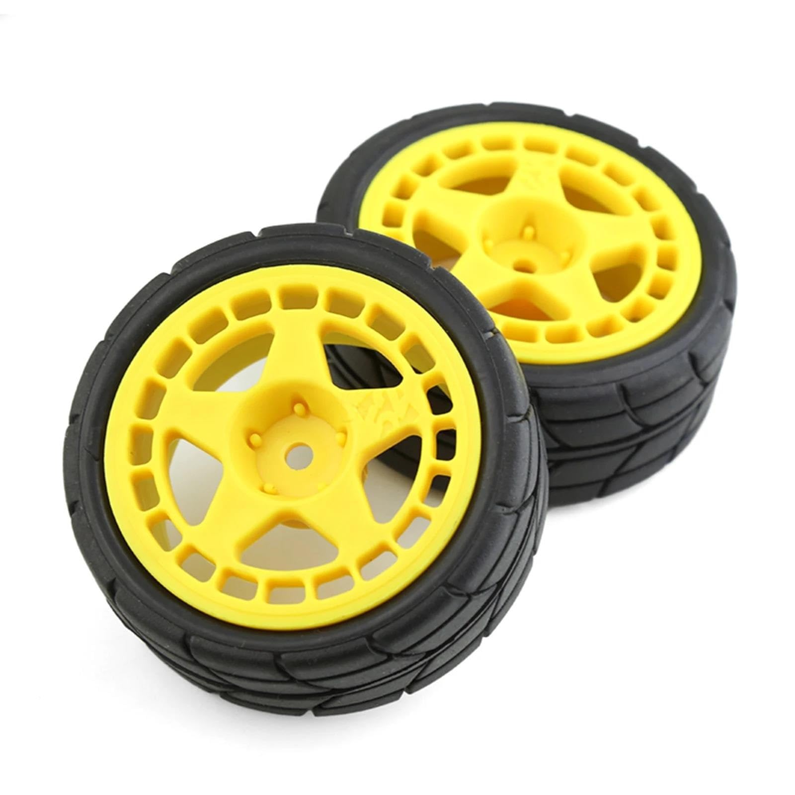 RC Car Pneumatico Ruota Compatibile Con Chevrolet Per C3 Per Tamiya Per TT01 TT02 XV01 TA06 PTG-2 RC Per Pneumatici Per Auto Per Corsa Su Ruote In Plastica Per Pneumatici Da Per Strada Per 1/10(Color2