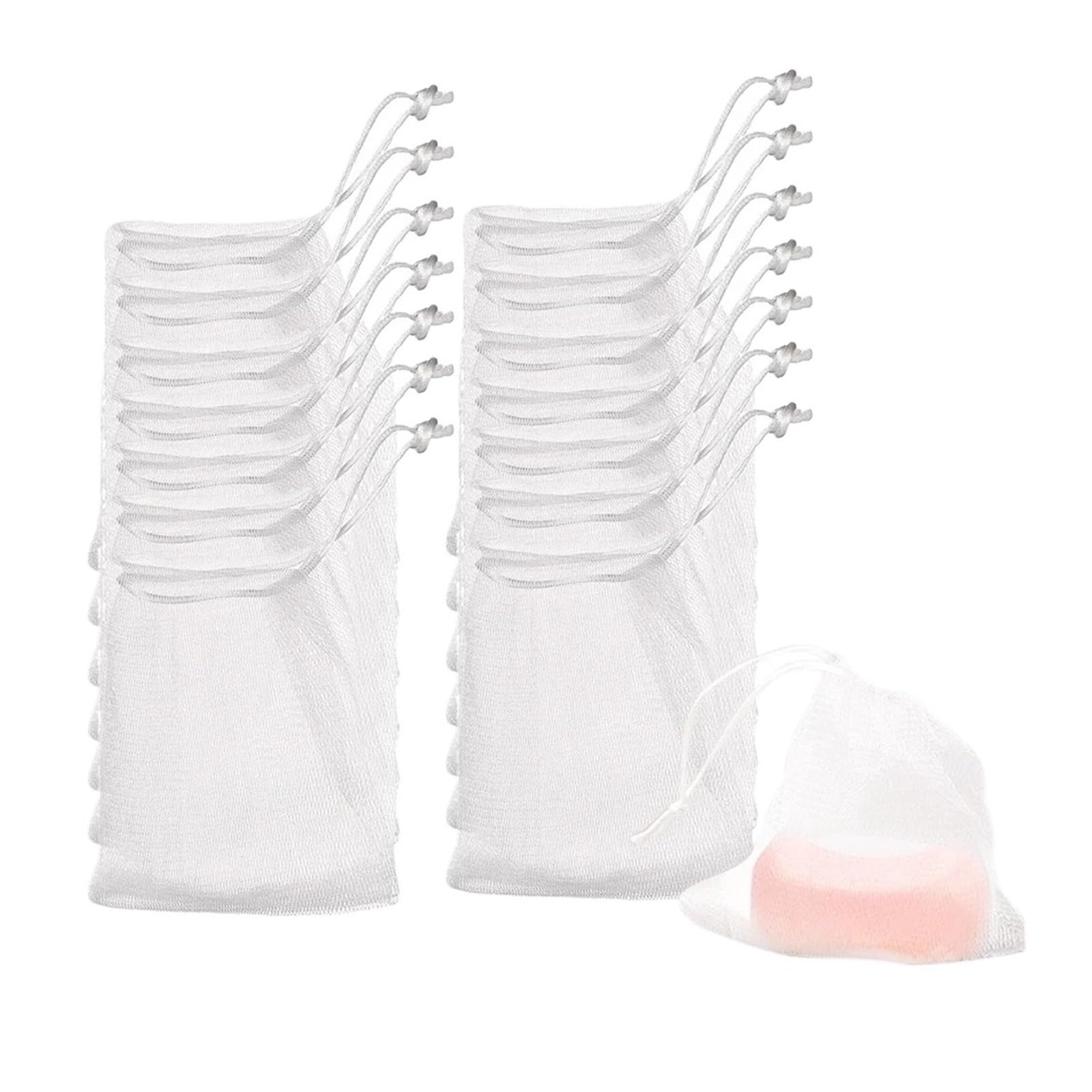 Borsa in rete for schiuma di sapone in PE