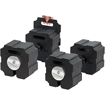 Adjustable Dumbbell Set for Home Gym, 2 Dumbbells Included 60/90/120lb