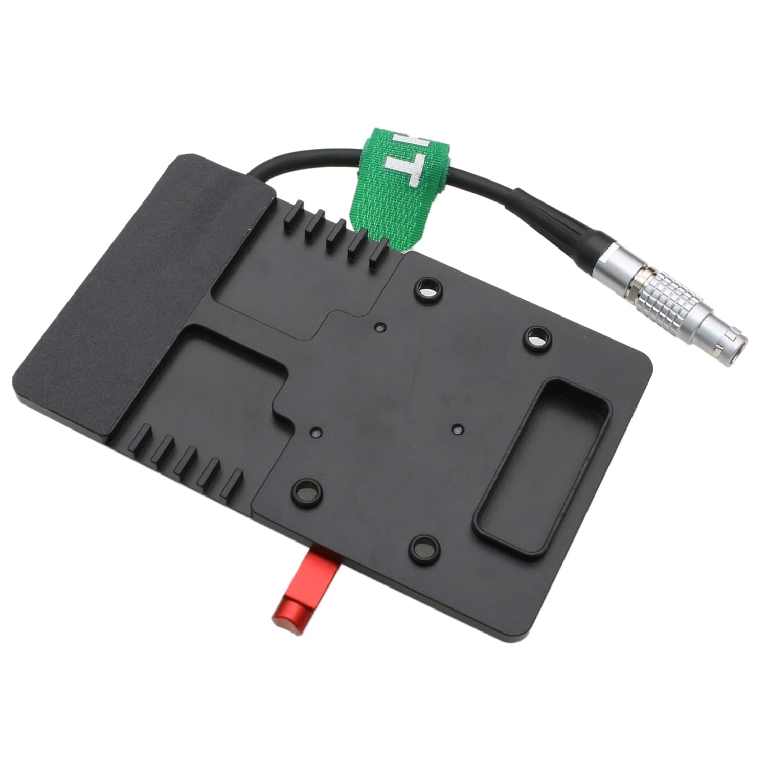 V-Mount V-Lock Battery Plate Power Supply for DJI Ronin 4D Camera, 6 Pin Female Connector, 10cm