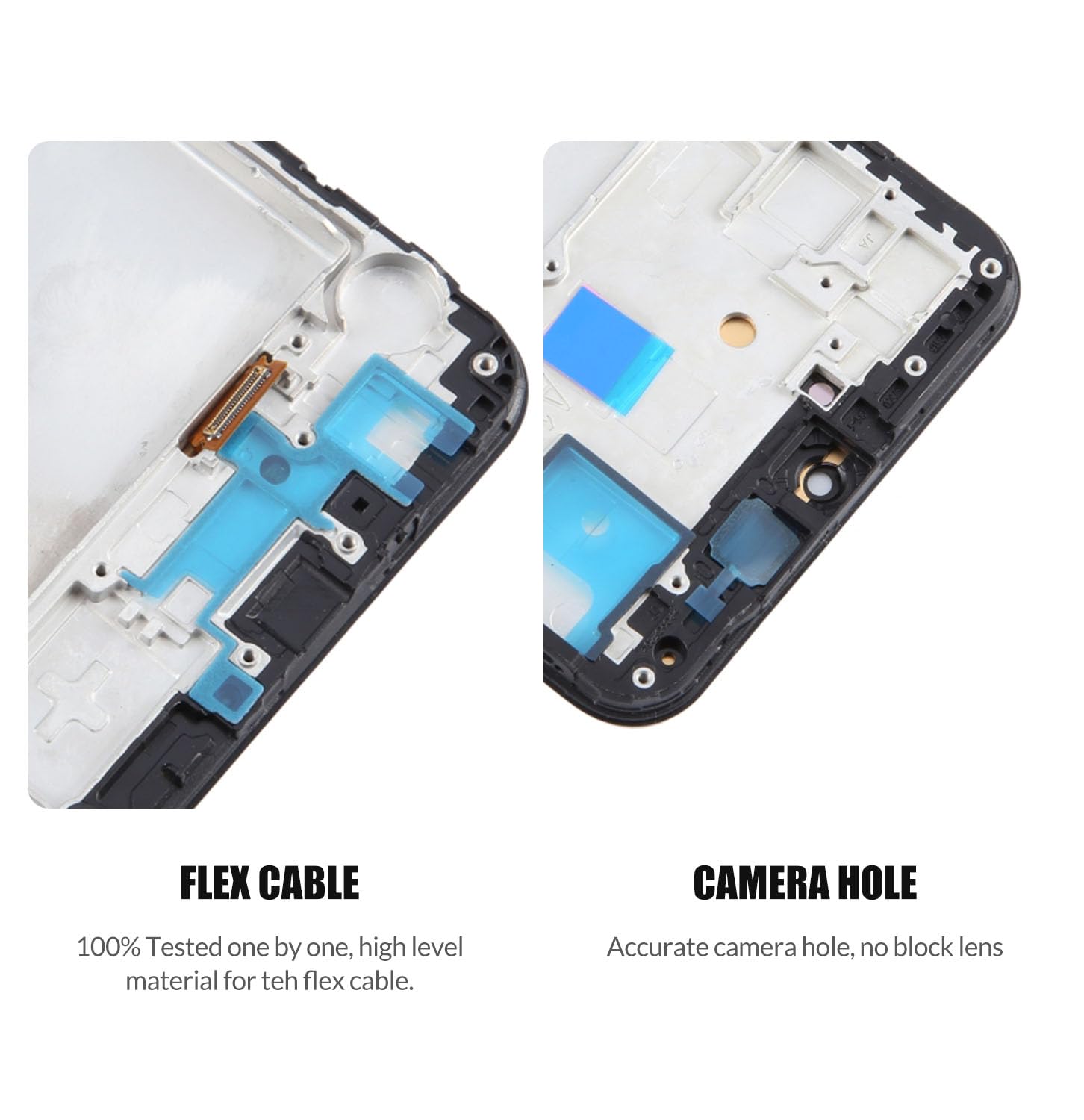 for Samsung Galaxy A15 4G / 5G Screen Replacement LCD Display for Samsung A155 A156 LCD Screen A155F A156U Touch Digitizer Assembly with Repair kit(with Frame)
